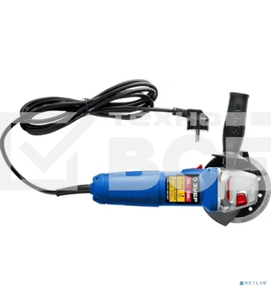 Углошлифовальная машина ЗУБР 125 мм, 1500 Вт, регулировка оборотов, серия Профессионал.