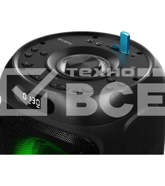 Мобильные колонки Sven PS-770 2.0 черный 2x50W  Bluetooth
