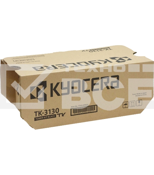 Картридж лазерный Kyocera TK-3130 (1T02LV0NL0) черный для FS-4200DN/4300DN, M3550idn/M3560idn 25000 стр