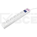 Фильтр-удлинитель PowerCube (SPG(5+1)-16B-3M) 6 розеток, 3м,16А/3,5 кВт, белый, фото14