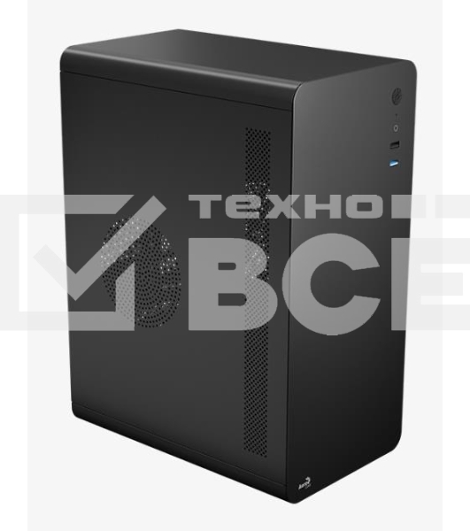 Корпус Aerocool  / Formula CS-110-S-BK-v1 (mATX, 0.7mm, USB3.0 x1, USB2.0 x2, 1x 8cm Black Fan)