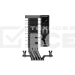 Кулер PCCooler R400 ARGB черный 92мм алюминий+медь 2200r[m 30db 4-pin 180W 133мм, фото5