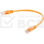 Патч-корд Premier PP12-0.25M/O 1000Гбит/с UTP 4 пары cat.5E CCA molded 0.25м оранжевый RJ-45 (m)-RJ-45 (m), фото6