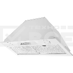 Вытяжка встраиваемая Kuppersberg INLINEA 72 White, ширина 72 см, отвод/рециркуляция, 850 м3/час, электронное сенсорное управление, таймер, пульт ДУ, 3 скорости, светодиодное освещение 2х3,5 Вт, металлический жироулавливающий фильтр, угольный фильтр С6С (о, фото6