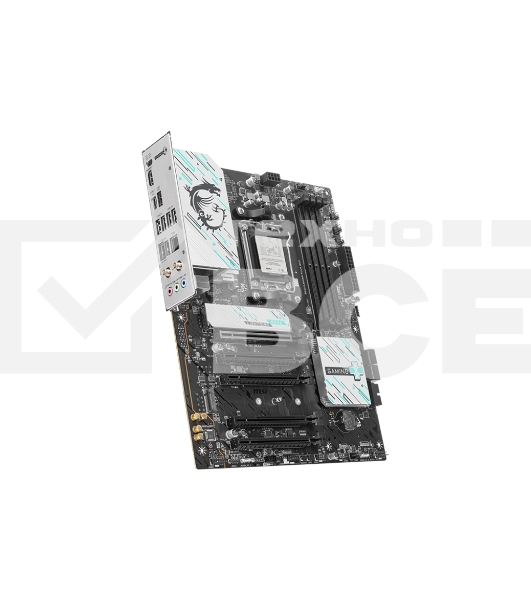 Материнская плата MSI B840 GAMING PLUS, Socket AM5, AMD B840, 4xDDR5, 4xSATA, 2xM.2, 1xPCI-E 4.0 x16, 1xPCI-E 3.0 x4, 3xPCI-E 3.0 x1, 1xHDMI, 1x 2.5Gb LAN, 4xUSB-A 2.0, 2xUSB-A 5Gbps, 1xUSB-C 5Gbps, 1xUSB-A 10Gbps, 1xUSB-C 10Gbps, 3x3.5 мм, 7.1, ATX