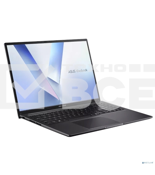 Ноутбук Asus VivoBook 16 M1605NAQ-MB128 Ryzen 5 150 16Gb SSD512Gb AMD Radeon 660M 16' IPS WUXGA (1920x1200) без ОС черный WiFi BT Cam (90NB1831-M005C0)