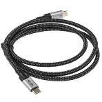 Кабель USB4 TypeC(M)--TypeC(M), 5K@60Hz, 8K@30Hz 40Gbps, PD 240W, VCOM, 1.5м CU560-1.5M, фото5