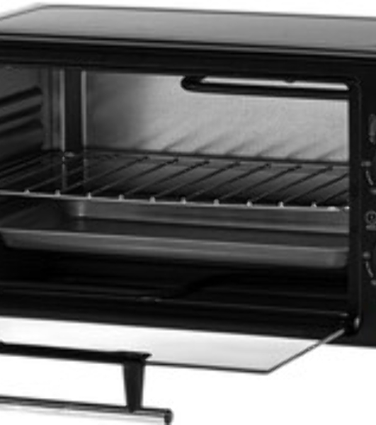 Мини-печь Galaxy Line GL 2625, черный, 8 л, 1000 Вт, таймер на 60 минут, индикатор работы, автоотключение