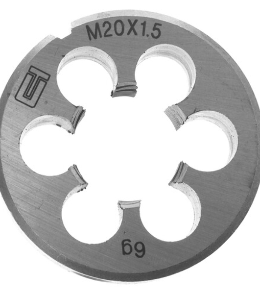 Плашка Сибртех М20x1,5 мм