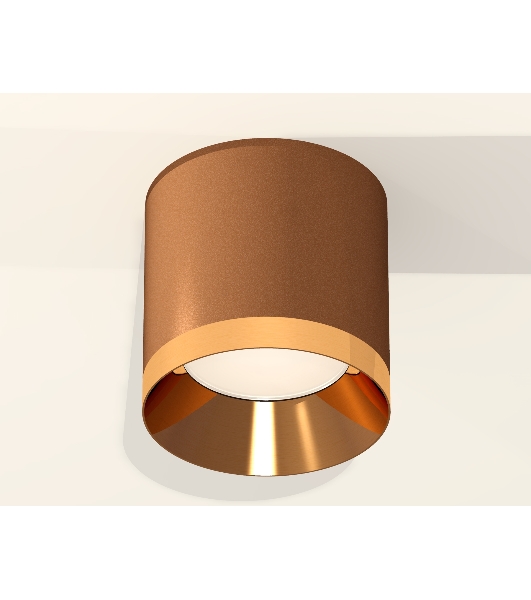 Светильник Ambrella Light XS7404010 SCF/PYG кофе песок/золото желтое полированное MR16 GU5.3 (C7404, N7034)