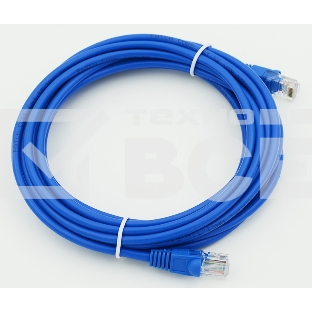 Сетевое оборудование Patchcord molded 5E Copper 5m blue
