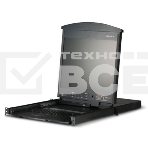 Квм консоль ATEN 8P CAT5 HIGH DENSITY DUAL RAIL LCD OVER, фото 1