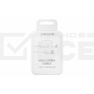 Кабель Samsung EP-DG930DWEGRU USB-microUSB/ USB Type-C белый 1.5м