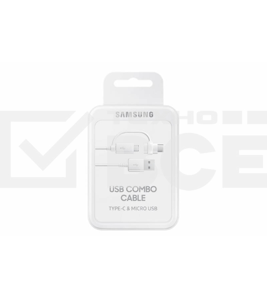 Кабель Samsung EP-DG930DWEGRU USB-microUSB/ USB Type-C белый 1.5м
