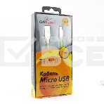 Кабель USB 2.0 Cablexpert CC-G-mUSB01Gn-1M, AM/microB, серия Gold, длина 1м, зеленый, блистер, фото3