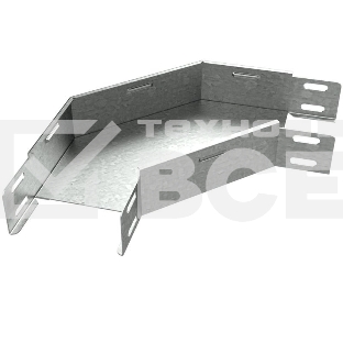 Угол для лотка горизонтальный 90град. 300х50 GL90х50х300 КМ LO0141