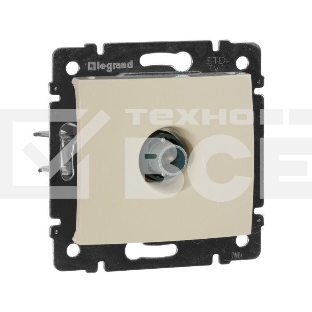 Розетка телевизионная Legrand 774329 TV Valena звезда 1,5Дб 2400МГц (слоновая кость)