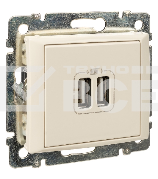 Розетка 2-ая USB 774170 Legrand Valena Сл. кость