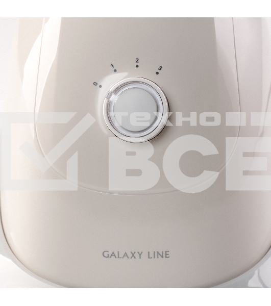 Отпариватель Galaxy Line GL 6212, бежевый, стационарный, 1800 Вт, объем контейнера для воды 1 л, 3 режима отпаривания