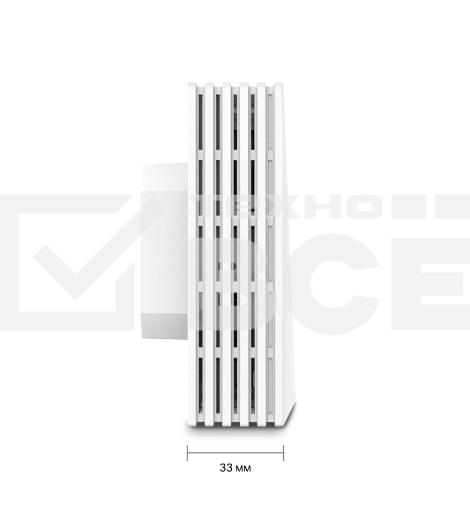 Точка доступа TP-Link EAP650-Wall AX3000 10/100/1000BASE-TX