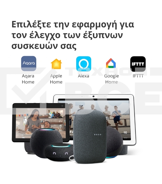 Камера AQARA Camera Hub G3/Камера+ управления/Управление жестами/Камера 360/2K 2304х1296p/Протокол связи:Zigbee/WiFi/Питание:USB-C/ Цвет белый CH-H03