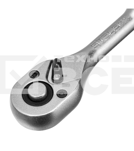 Ключ трещотка 1/4, 72 зуба, с быстрым сбросом. СrV Stels
