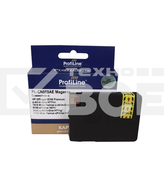 Картридж струйный PL-CN055AE (№933XL) для принтеров HP Officejet 6700 Premium e-All-in-One H711n/7610 Wide Format e-All-in-One/6100 ePrinter H611/6600 e-All-in-One H711g/7110 Wide Format ePrinter H812a Magenta ProfiLine