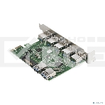 Контроллер ExeGate EXE-317 PCI-E 2.0, 5*USB3.0 ext + 2*USB3.0 int, разъем доп.питания (OEM), фото3