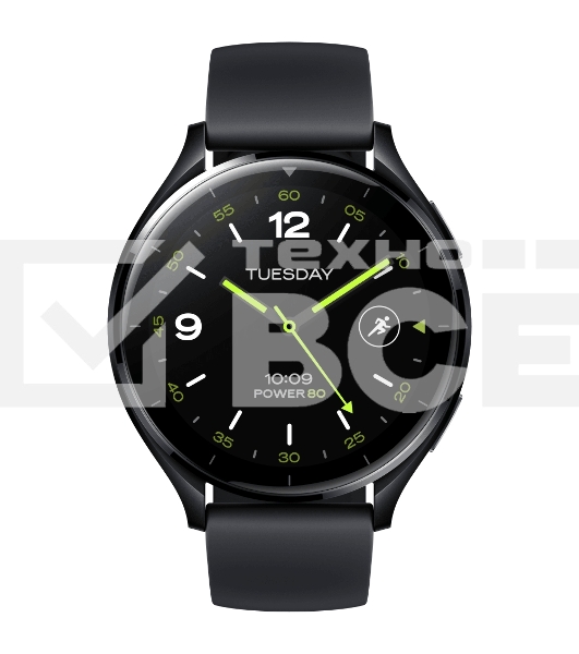 Смарт-часы Xiaomi Watch 2 черный Case With черный TPU Strap M2320W1