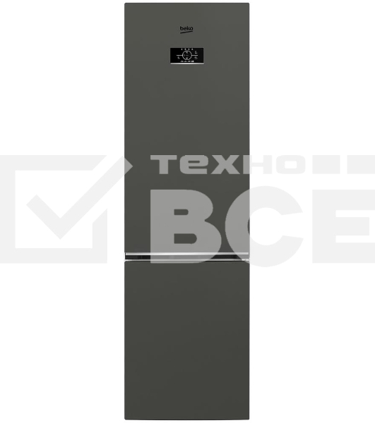 Холодильник Beko B3R0CNK312HG серый двухкамерный 200/76л морозилка снизу, No Frost