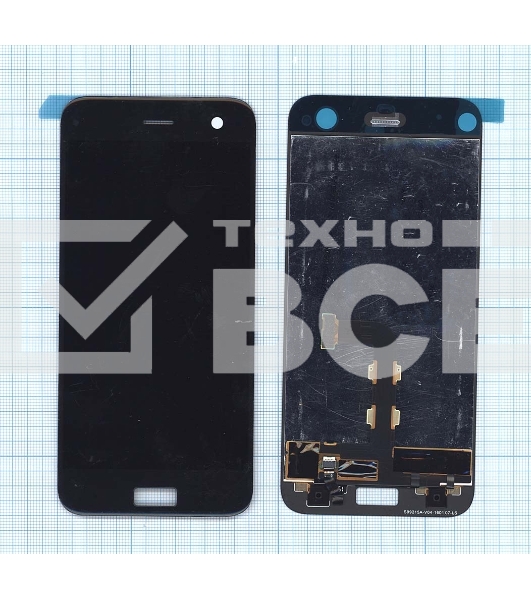 Дисплей для ZTE Blade S7 черный