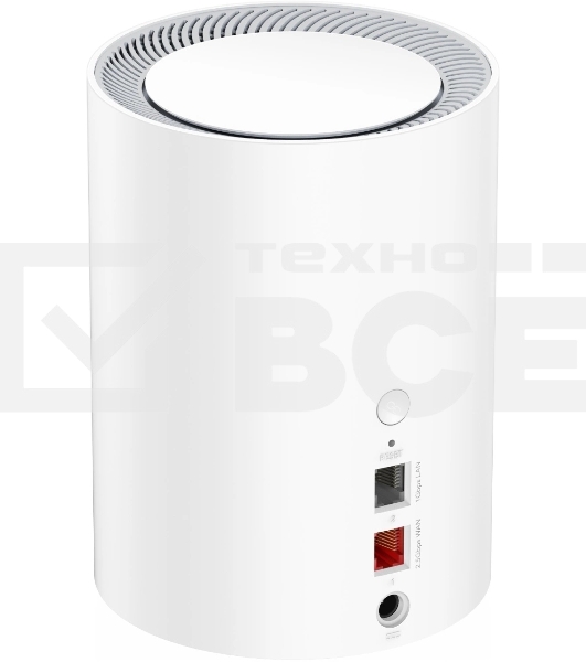 Бесшовный Mesh роутер Cudy M3000(1-PACK) AX3000 10/100/1000/2500BASE-T, белый