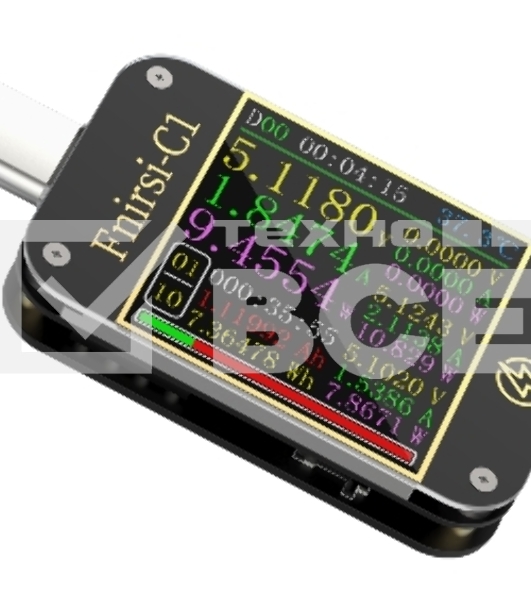 Тестер USB FNIRSI-C1 bluetooth