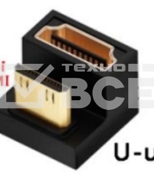 Переходник mini HDMI на HDMI U вверх