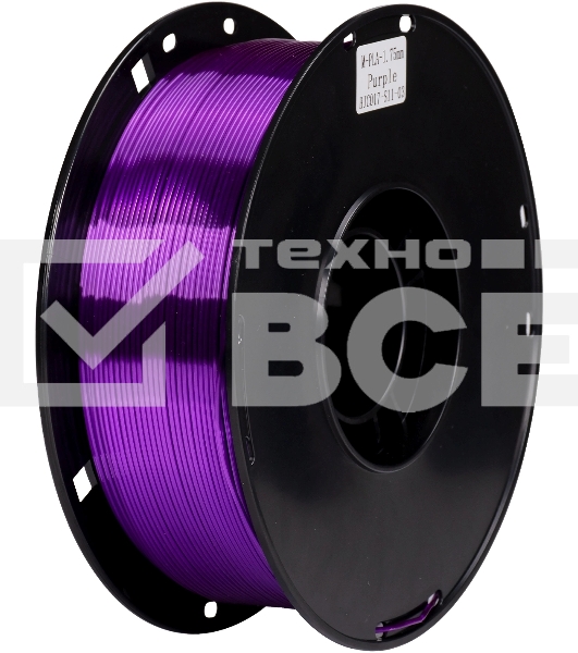 Пластик для принтера 3D Cactus CS-3D-PLA-1KG-S-PURP PLA SILK d1.75мм 1кг L326м 1цв.