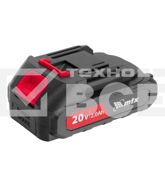 Кусторез аккумуляторный MTX HT-510, нож 510 мм, Li-Ion, 20 В