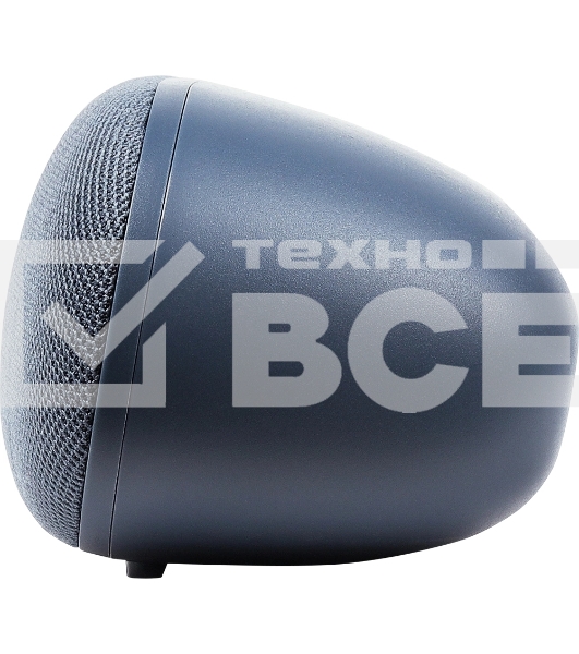 Колонка портатитвная Ural ТТ М100+ синий 6W 1.1 BT/3.5Jack/USB-C 10м 1200mAh (без.бат) (УРАЛ ТТ М100+ СИНИЙ)