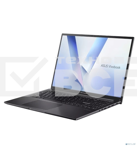 Ноутбук Asus VivoBook 16 M1605NAQ-MB128 Ryzen 5 150 16Gb SSD512Gb AMD Radeon 660M 16' IPS WUXGA (1920x1200) без ОС черный WiFi BT Cam (90NB1831-M005C0)