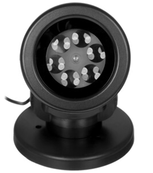 Проектор LED Neon-night 601-263 белые снежинки,220В