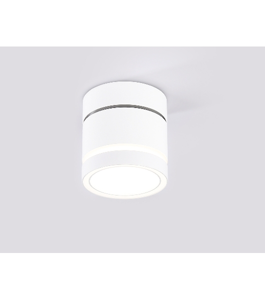 Светильник Ambrella light TA1444 WH/FR белый/белый матовый GX53 max 12W D85*90