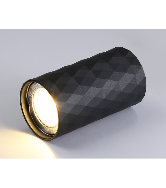 Светильник Ambrella light TN213183 BK черный GU10 max 12W D55*100