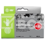Картридж струйный Cactus CS-PGI520BK черный (16 мл) для Canon Pixma MP540/MP550/MP620/MP630/MP640/MP660/MP980/MP990/MX860/iP3600/iP4600/iP4700, фото 1