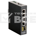 Коммутатор D-Link DIS-100G-5SW/A1A Промышленный неуправляемый коммутатор с 4 портами 10/100/1000Base-T, 1 портом 1000Base-X SFP, функцией энергосбереж, фото15