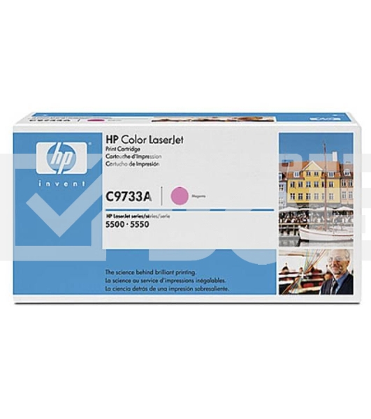 Картридж лазерный HP C9733A пурпурный для LJ 5500 12000стр.