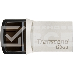 Флешка USB Transcend JetFlash 890S (TS128GJF890S), 128Gb, USB 3.1/Type-C, R/W 70/25, темно-серый, фото10