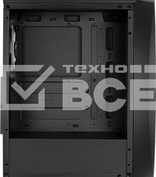 Компьютерный корпус Aerocool / Formula Aero One Frost-G-BK-v1 черный без БП ATX 4x120mm 2xUSB3.0 audio