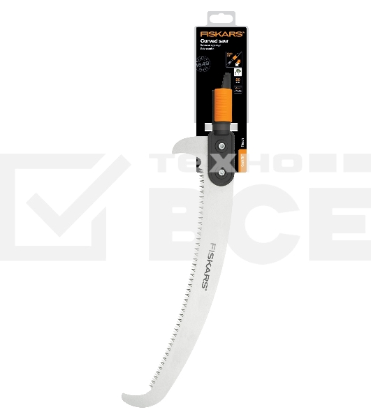 Пила садовая Fiskars QuikFit 1000691 черный/оранжевый