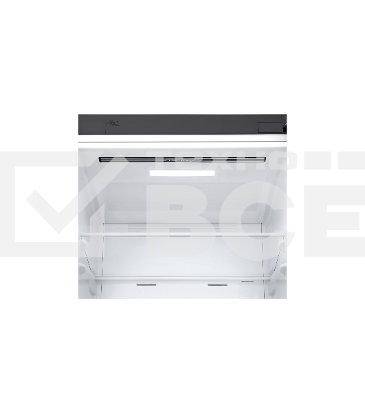 Холодильник LG GA-B509CLSL графитовый двухкамерный 277/107л морозилка снизу, No Frost