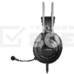 Наушники с микрофоном A4Tech Fstyler FH200i серый 1.8м накладные оголовье (FH200I GREY), фото5