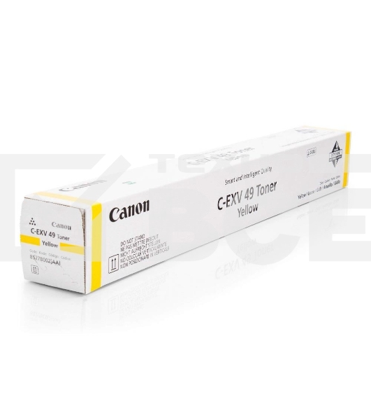 Картридж лазерный Canon C-EXV49Y (8527B002) желтый (19 000 стр.) для iR-ADV C33xx